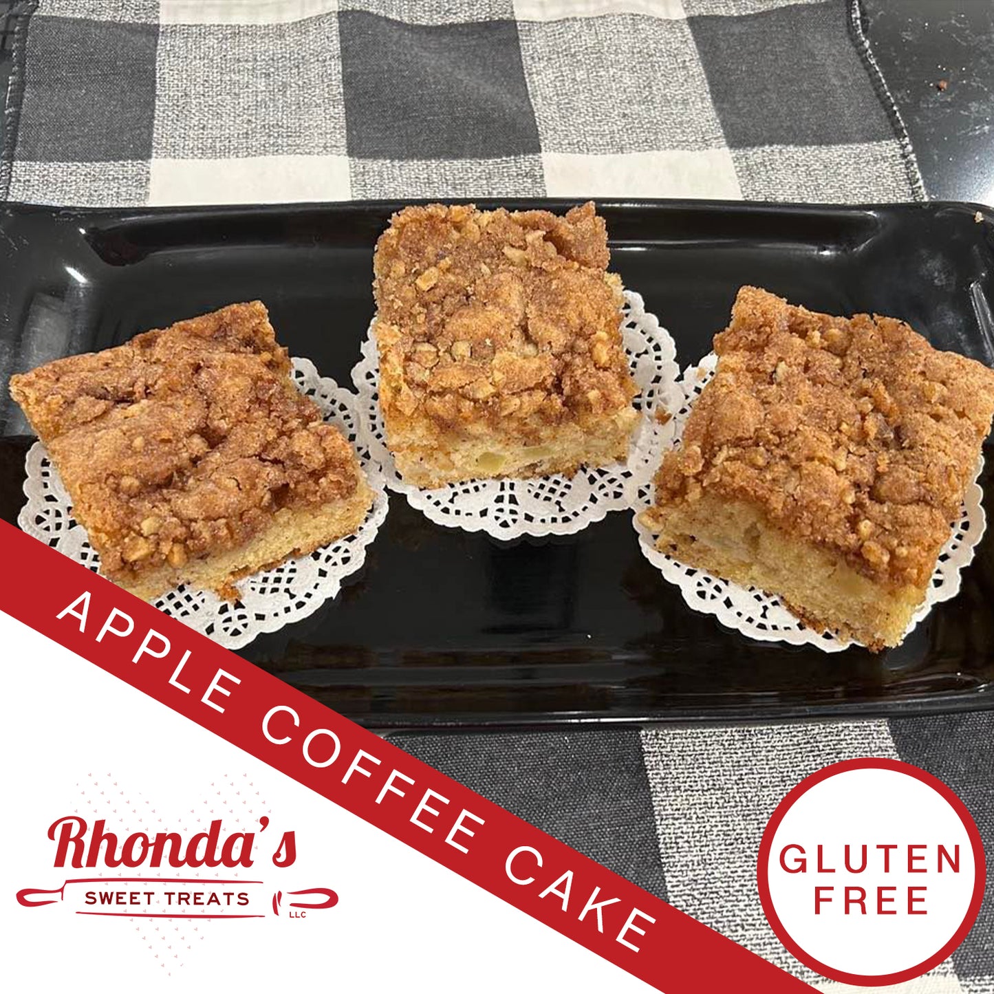 Gluten Free Apple Coffee Cake