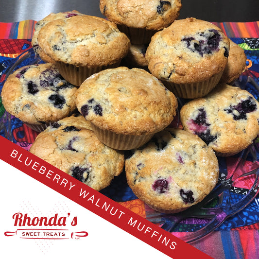 Blueberry Walnut Muffins