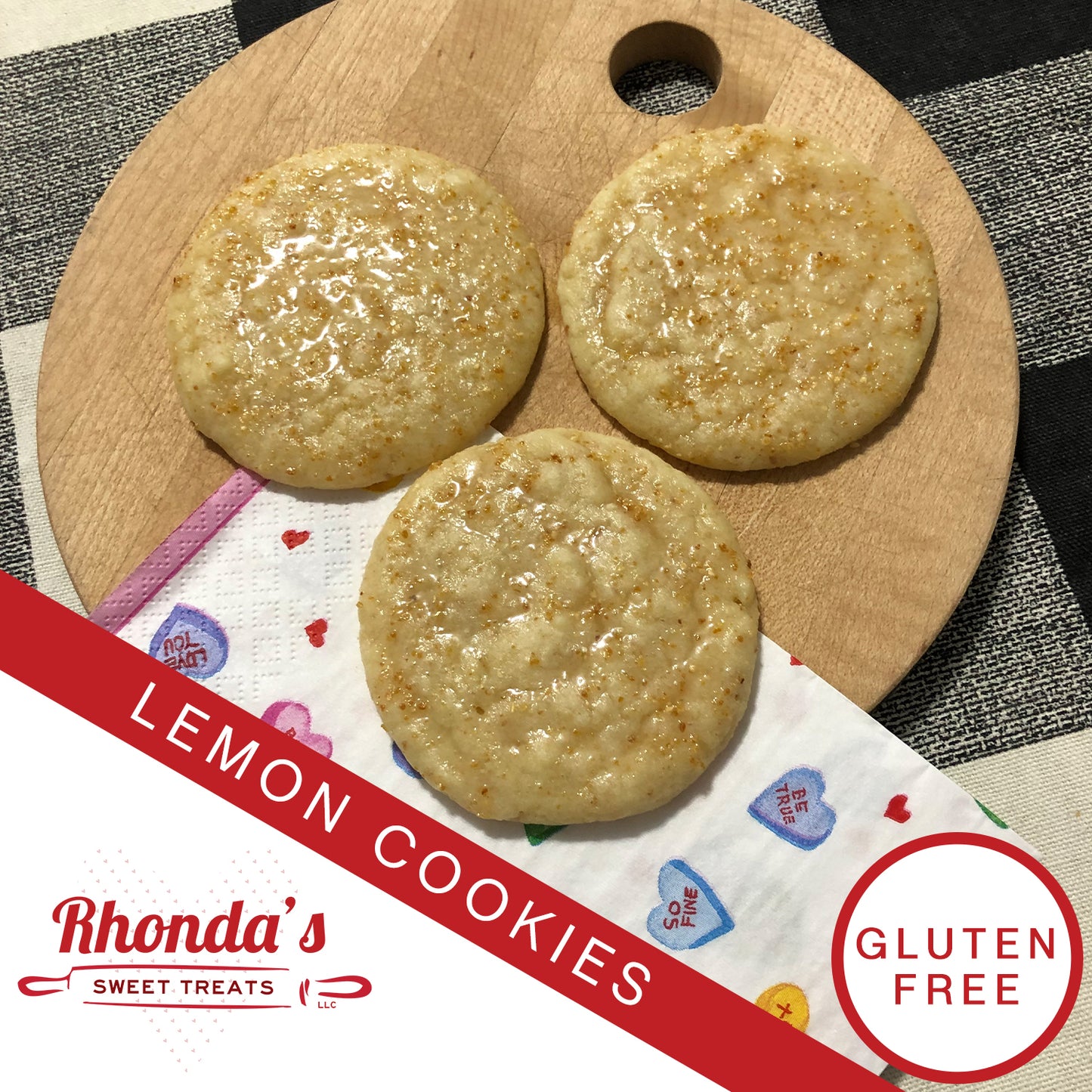 Gluten Free Lemon Cookies