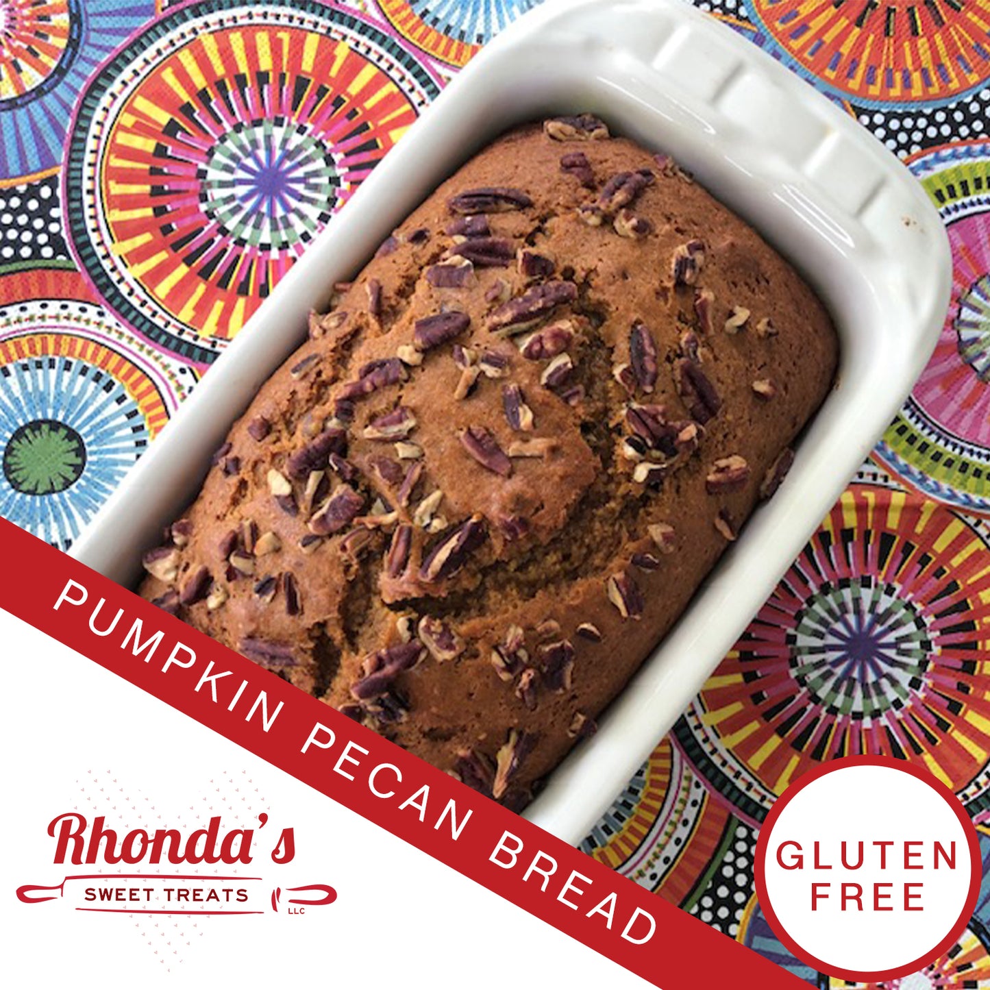 Gluten Free Pumpkin Pecan Bread