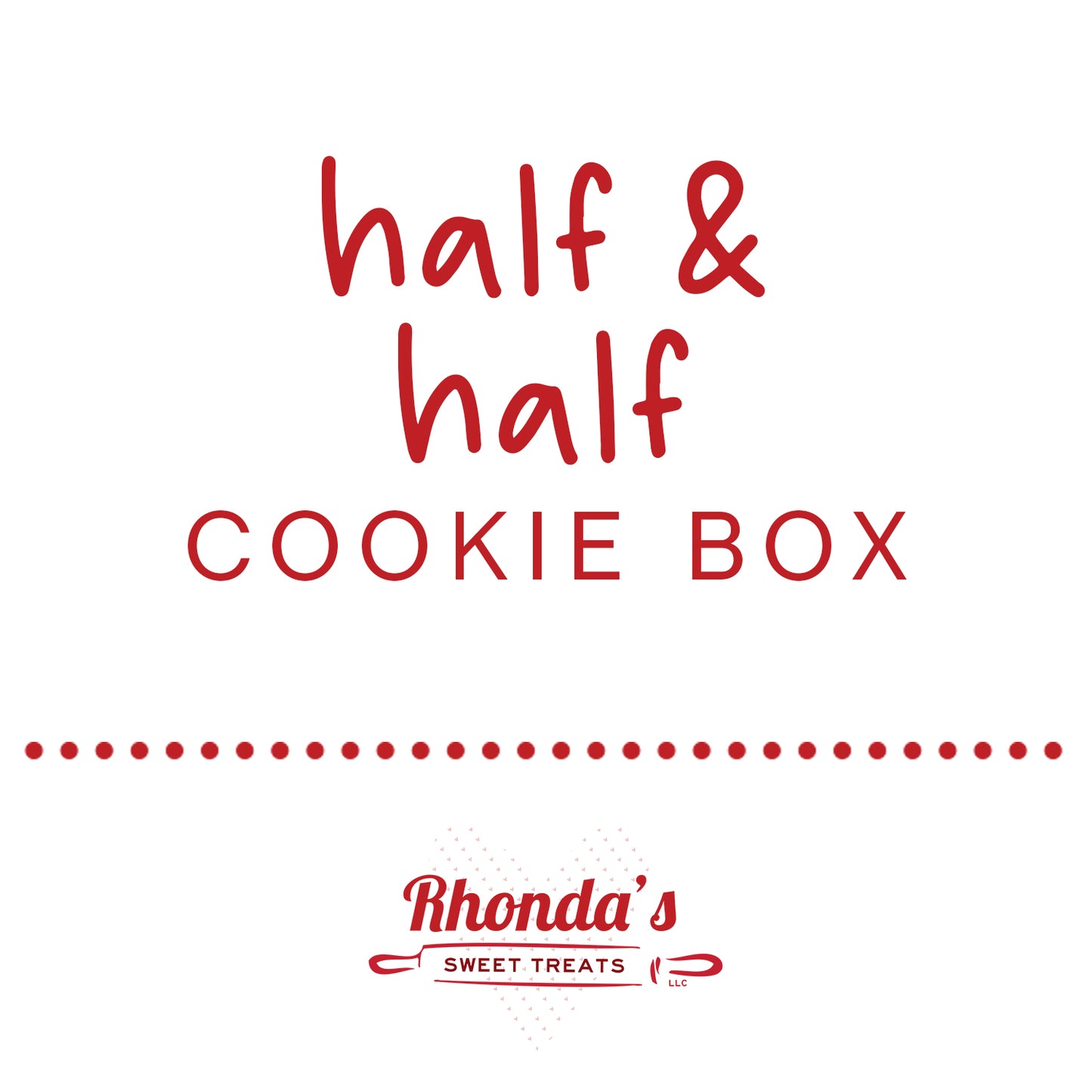 Half & Half Cookie Box