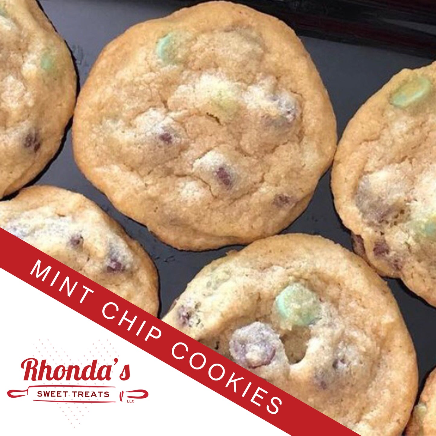 Mint Chip Cookies