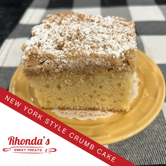 New York Style Crumb Cake