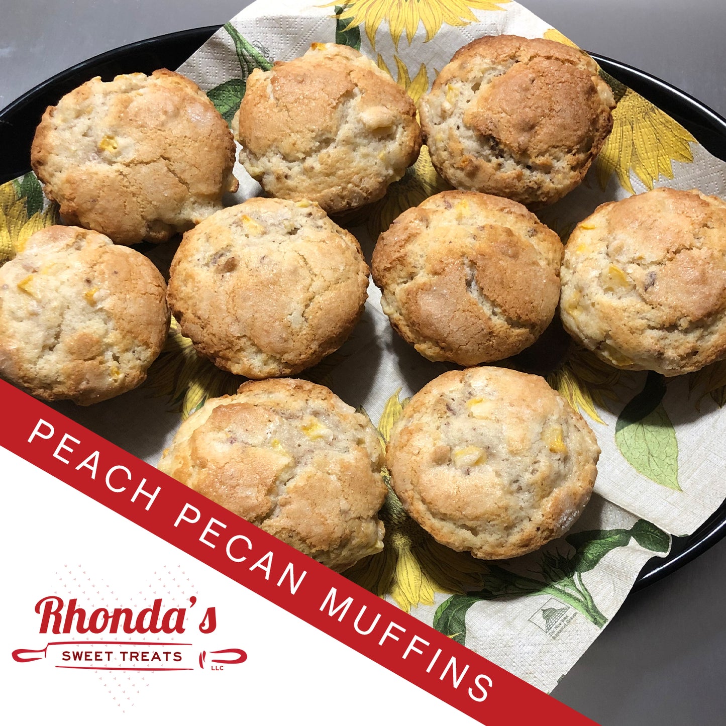 Peach Pecan Muffins **