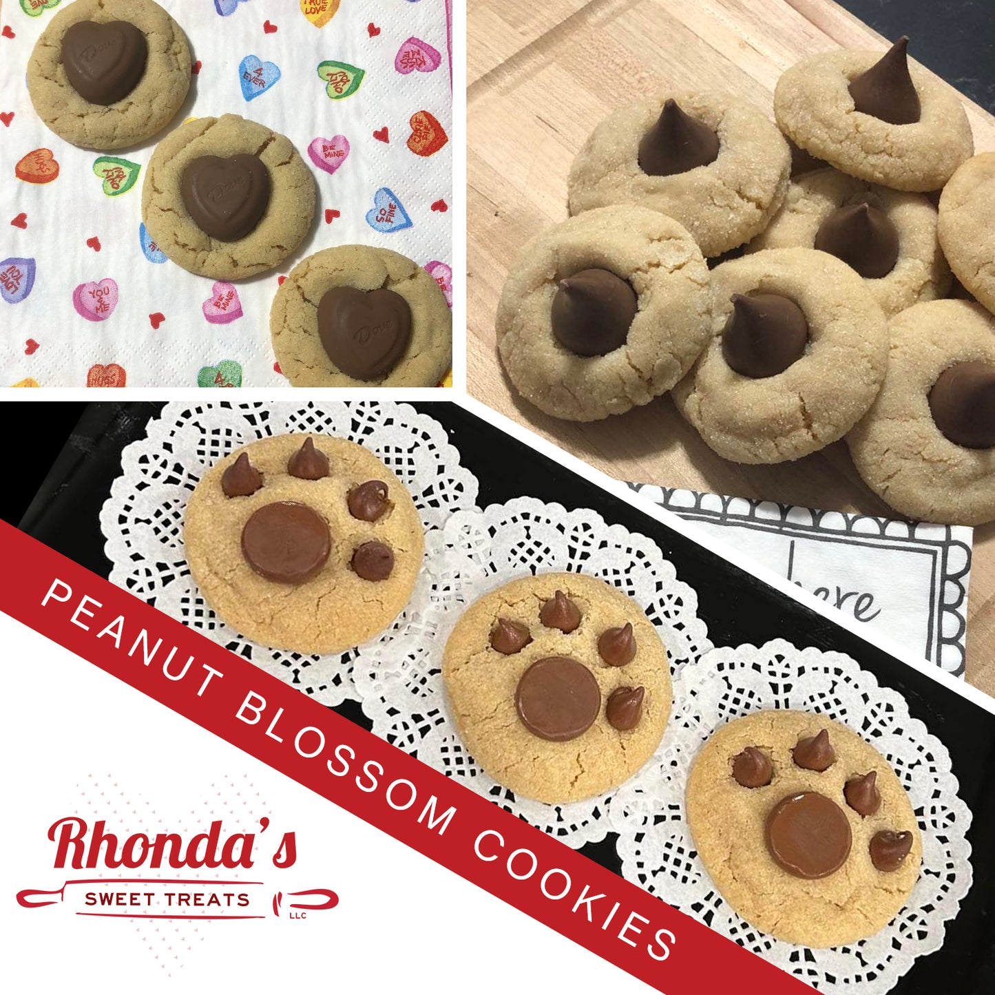 Peanut Blossom Cookies